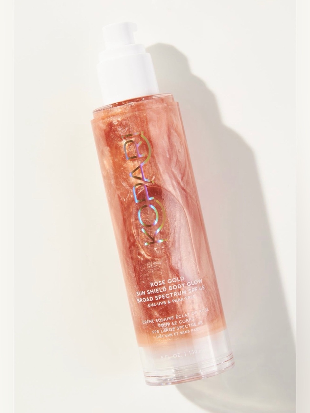 New Kopari Rose Gold Radiant Body Glow Gel SPF 45 - Sealed